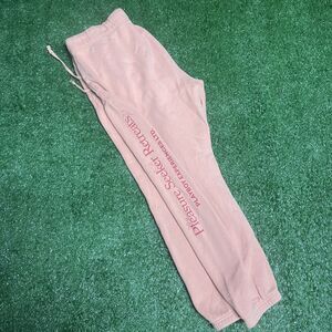 Pacsun Playboy Sweatpants Men XL Adult Orange Jogger Pants Outdoors Pockets